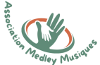 logo association bénévole solidarité vert et orange